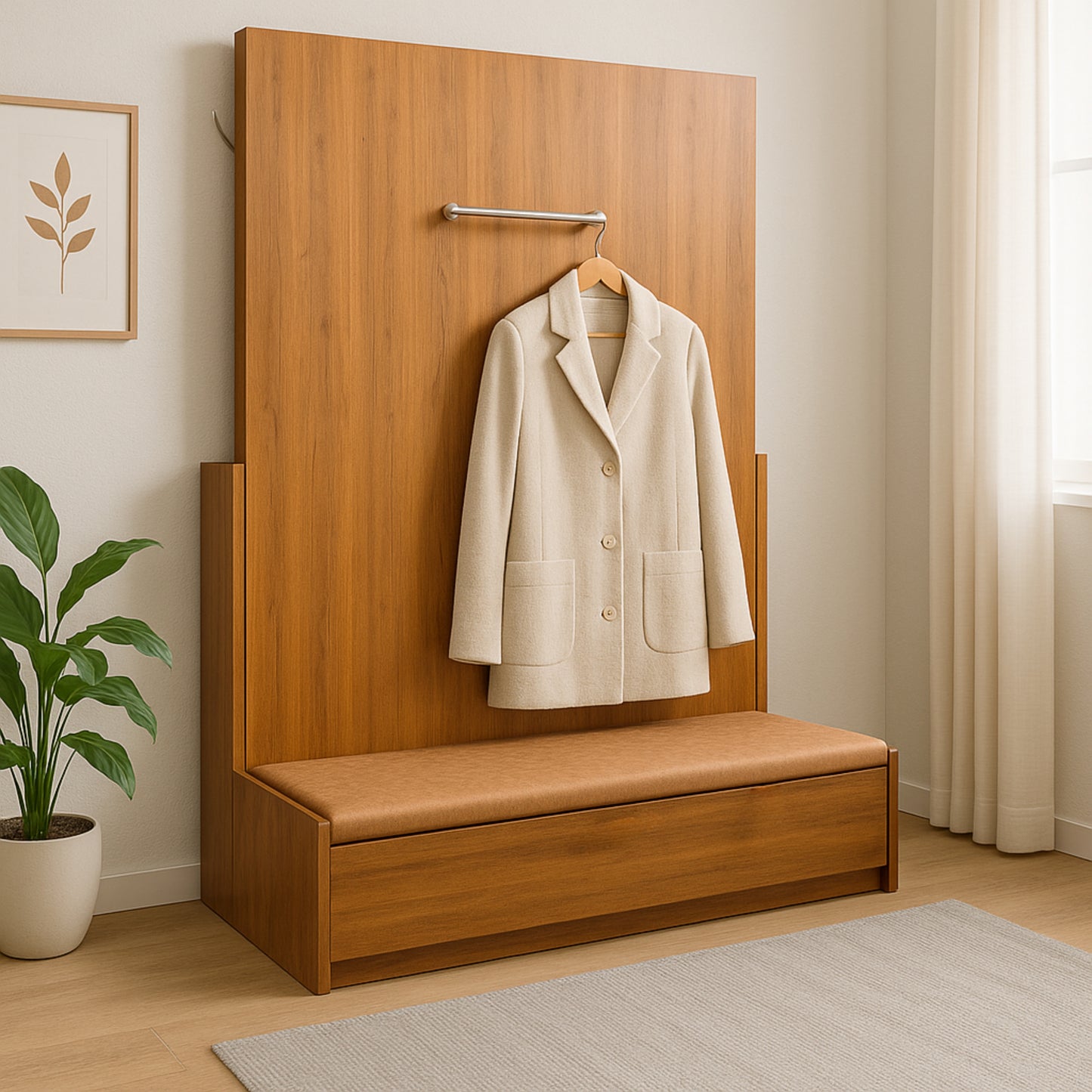 Folding bed