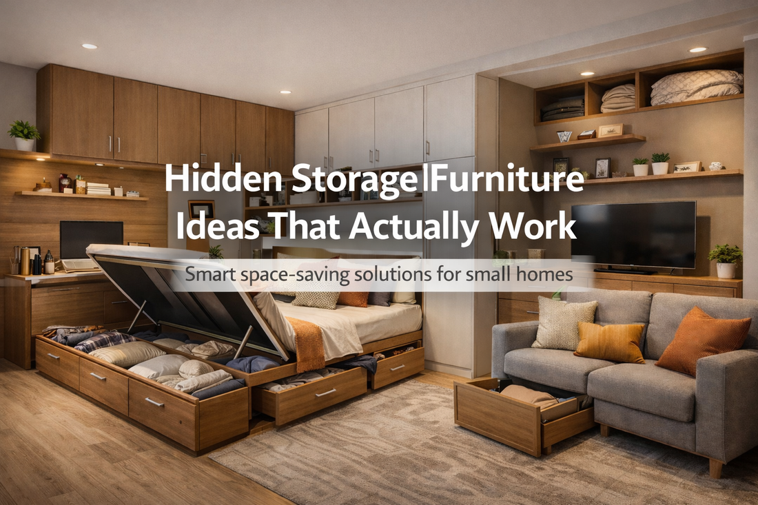 Hidden Storage Furniture Ideas That Actually Work