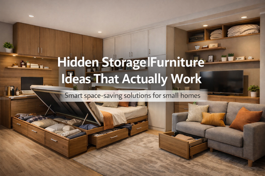Hidden Storage Furniture Ideas That Actually Work