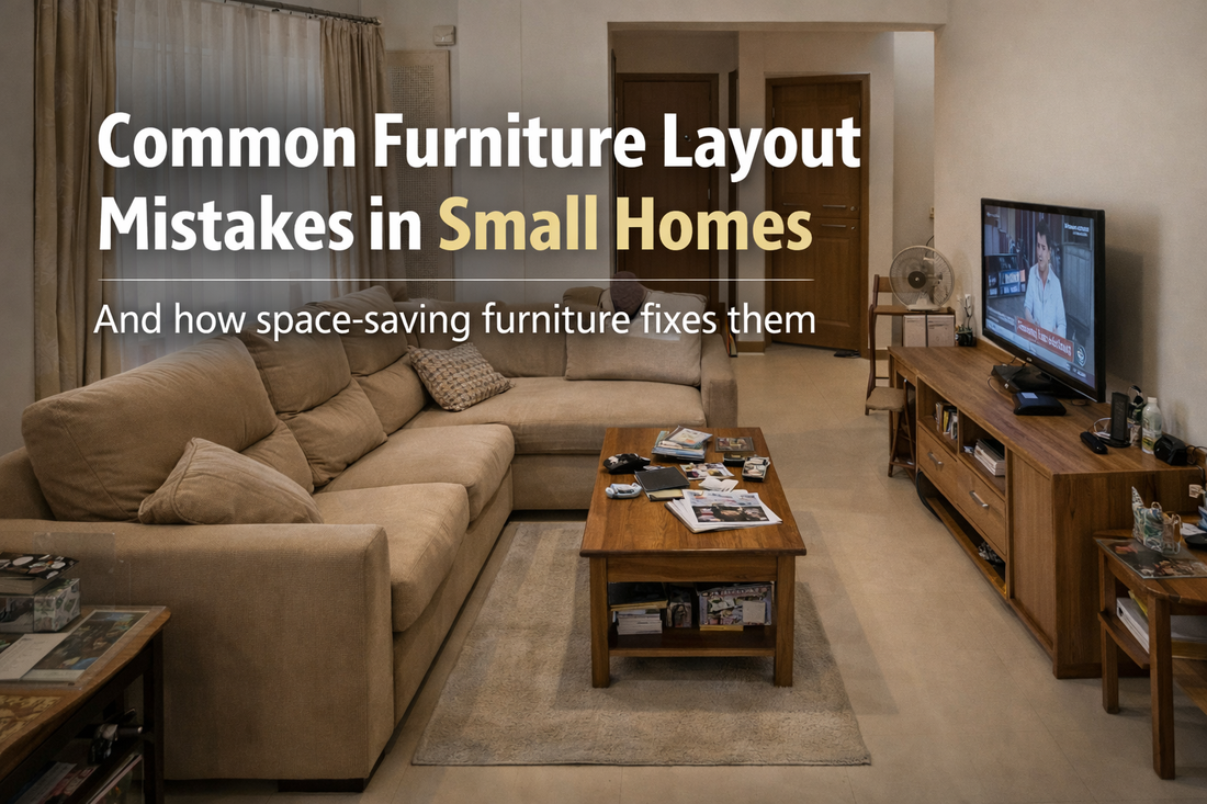 Common Furniture Layout Mistakes in Small Homes