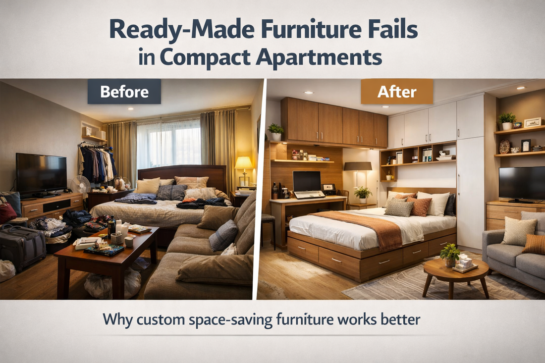 Why Ready-Made Furniture Is Not Suitable for Compact Apartments