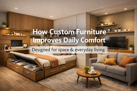 How Custom Furniture Improves Daily Comfort
