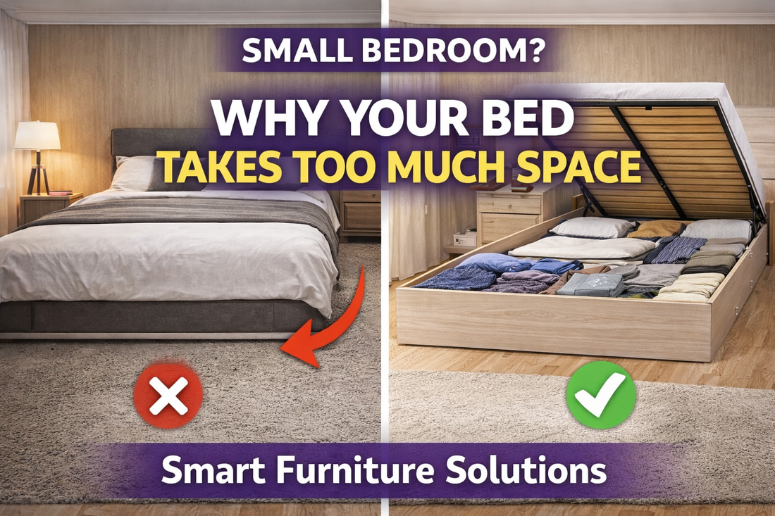 Why Your Bed Is Taking Too Much Space (And How to Fix It)