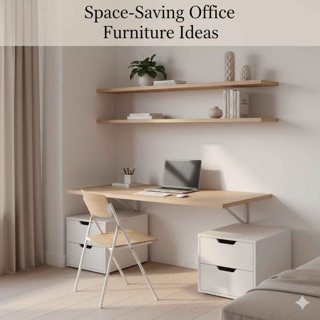 Space-Saving Office Furniture Ideas for Home Workstations